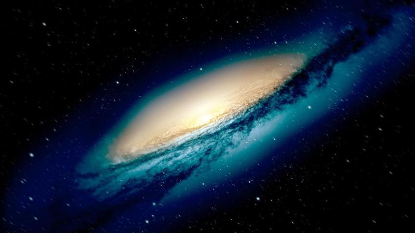 Spiral Galaxy Andromeda Wallpaper