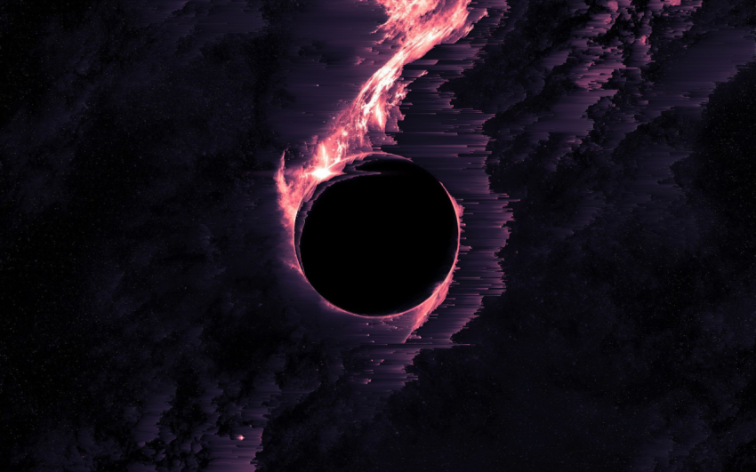 Black Hole Cosmic PC Wallpaper